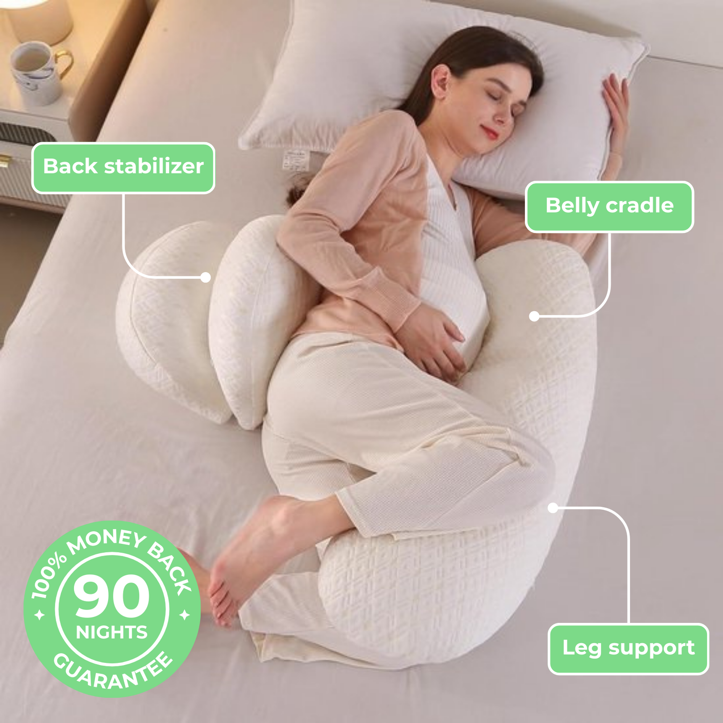 SleepEase™ Pregnancy Pillow