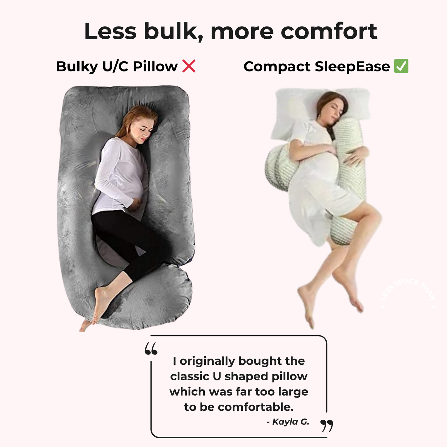 SleepEase™ Pregnancy Pillow