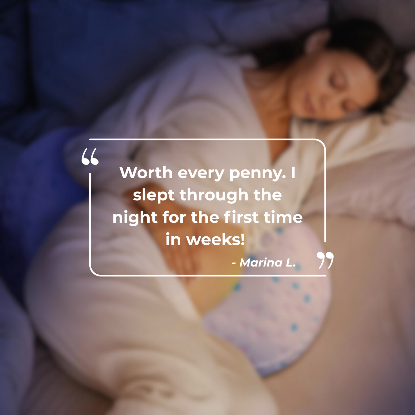 SleepEase™ Pregnancy Pillow